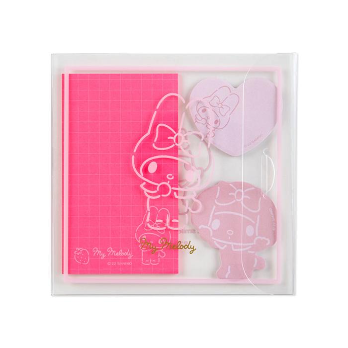 Hello Kitty My Melody Sticky Notes (Calm Series) Růžové | CZ_HK70188