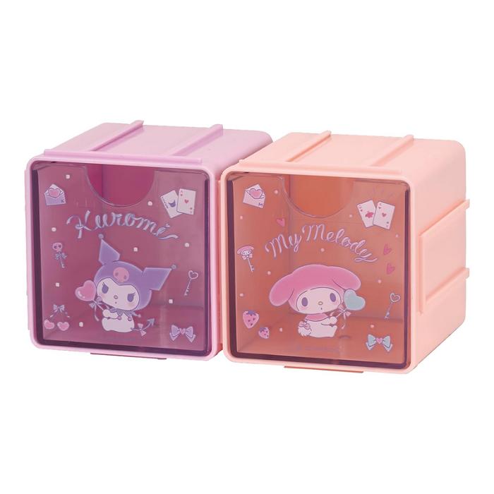 Hello Kitty My Melody & Kuromi Cubic Storage Containers (Set of 2) Růžové | CZ_HK57554