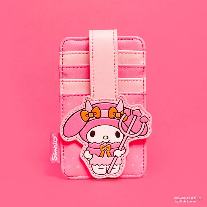 Hello Kitty My Melody x Loungefly Pumpkin Card Holder Růžové | CZ_HK76306