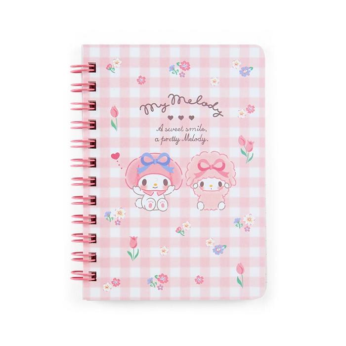 Hello Kitty My Sweet Piano Compact Ruled Notebook Růžové | CZ_HK24962