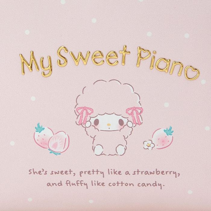 Hello Kitty My Sweet Piano Crescent Zipper Růžové | CZ_HK18548