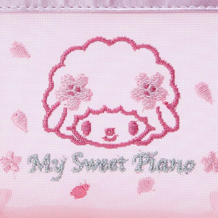 Hello Kitty My Sweet Piano Mesh Zipper (Pink Sakura Series) Růžové | CZ_HK71954