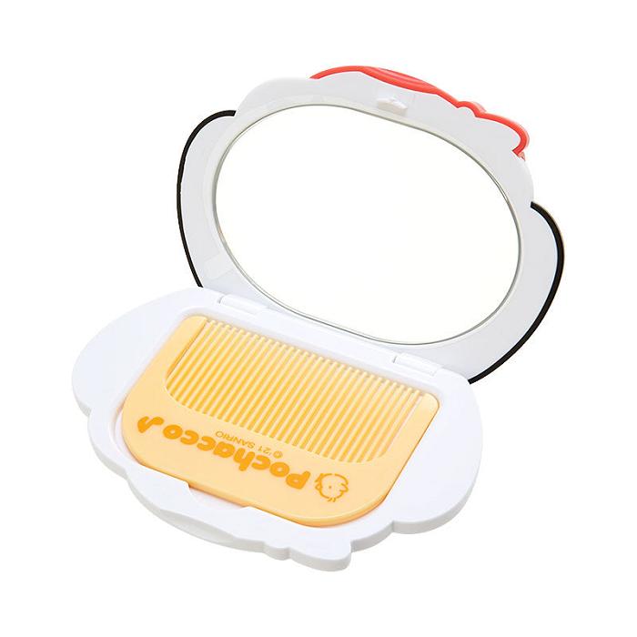 Hello Kitty Pochacco 2-Piece Mirror and Comb Set Bílé | CZ_HK74484