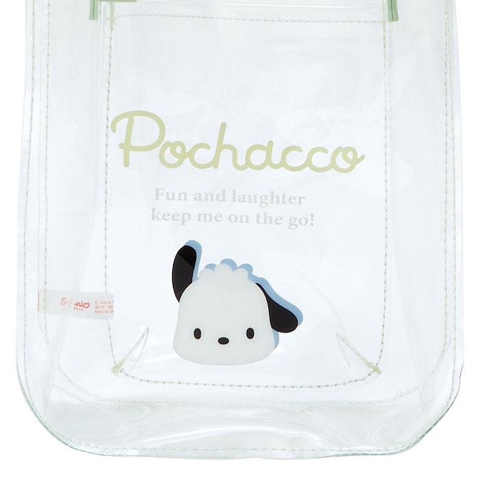 Hello Kitty Pochacco Clear 2-Way Mini Bílé | CZ_HK96564