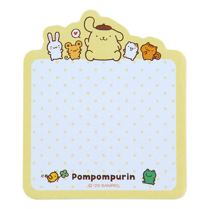 Hello Kitty Pompompurin Besties Sticky Notes Žluté | CZ_HK40213