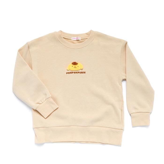 Hello Kitty Pompompurin Kids Mascot Sweatshirt Béžový | CZ_HK67866