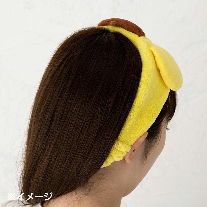 Hello Kitty Pompompurin Plush Headband Žluté | CZ_HK20805