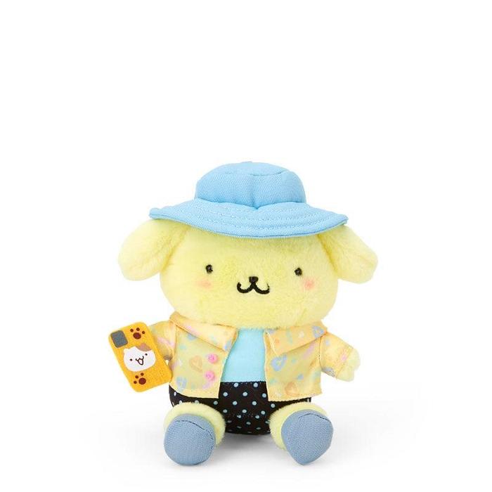 Hello Kitty Pompompurin Plush Mascot Keychain (Day at the Funfair Series) Blankyt Žluté | CZ_HK54333