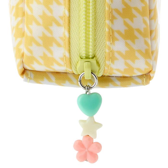 Hello Kitty Pompompurin Zipper (Floral Houndstooth Series) Žluté | CZ_HK87505