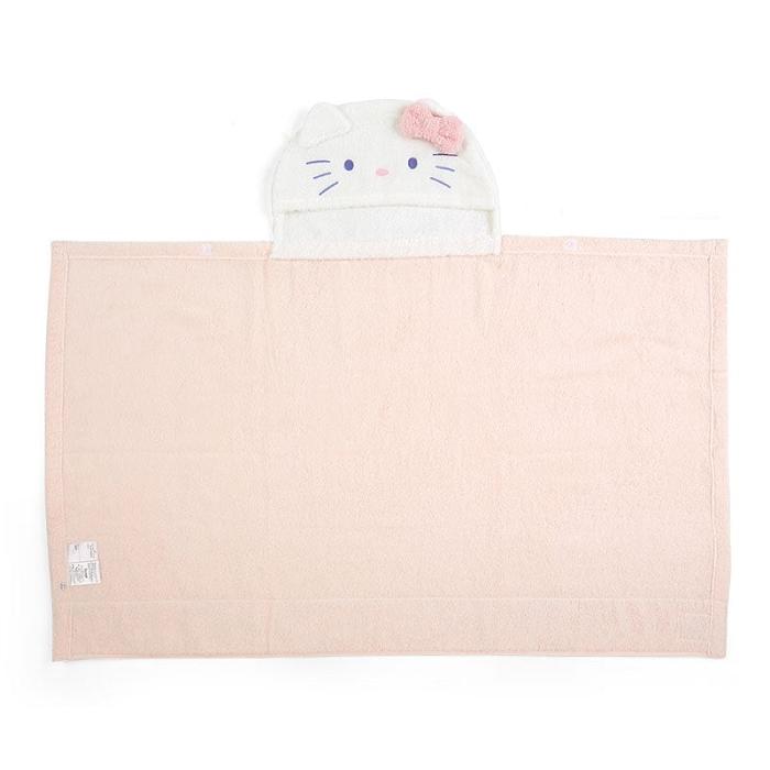 Hello Kitty Sanrio Baby Hello Kitty Hooded Bath Wrap Krém | CZ_HK80042