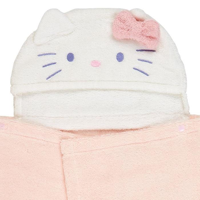 Hello Kitty Sanrio Baby Hello Kitty Hooded Bath Wrap Krém | CZ_HK80042