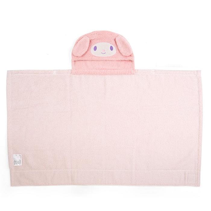 Hello Kitty Sanrio Baby My Melody Hooded Bath Wrap Růžové | CZ_HK70362