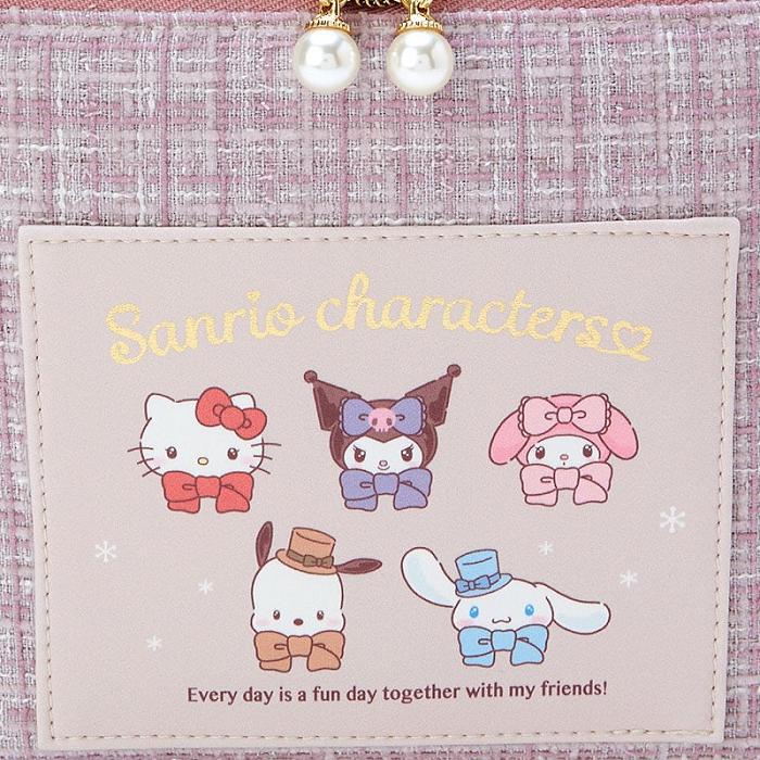 Hello Kitty Sanrio Characters Cosmetic (Winter Tweed Series) Růžové | CZ_HK94309