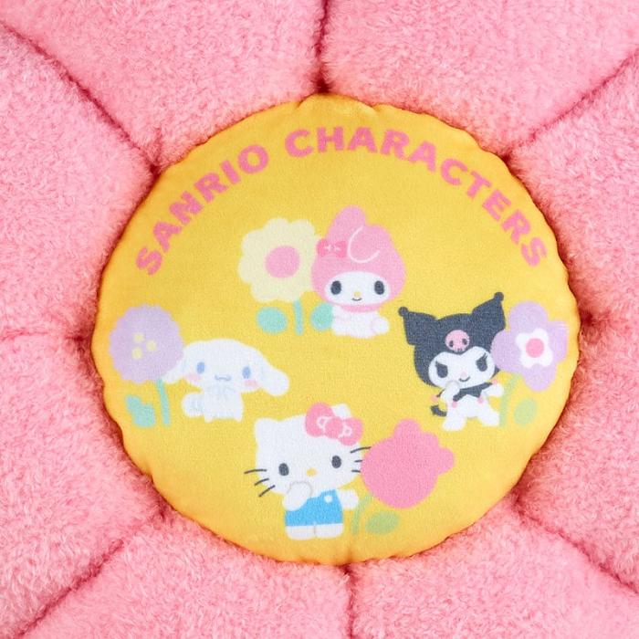 Hello Kitty Sanrio Characters Daisy Throw Pillow (Pastel Check Series) Růžové | CZ_HK55084