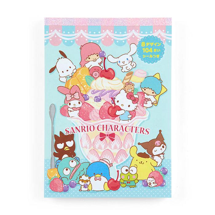 Hello Kitty Sanrio Characters Memo Pad & Sticker Set Blankyt | CZ_HK16419