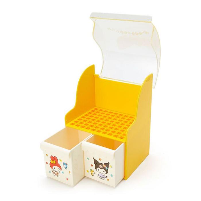 Hello Kitty Sanrio Characters Mini Yellow Storage Chest (Retro Room Series) Žluté | CZ_HK31848