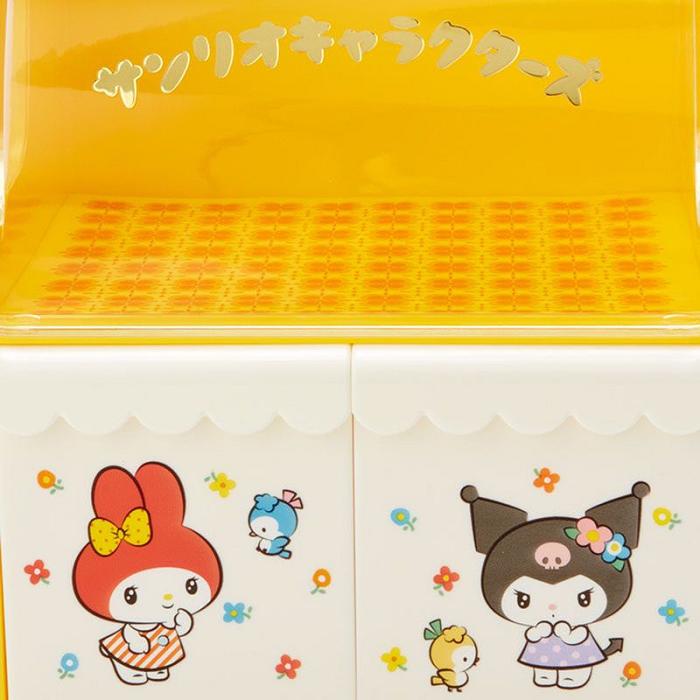 Hello Kitty Sanrio Characters Mini Yellow Storage Chest (Retro Room Series) Žluté | CZ_HK31848