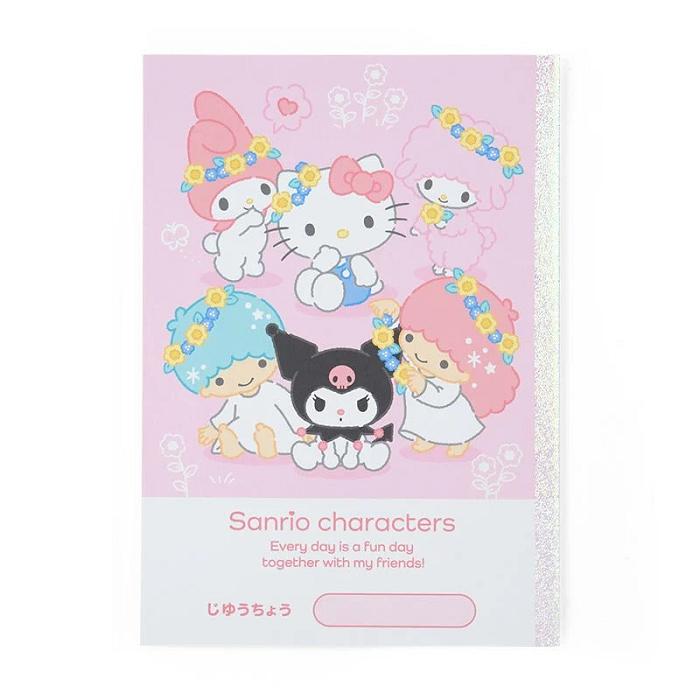 Hello Kitty Sanrio Characters Notebook (Pink) Růžové | CZ_HK17086