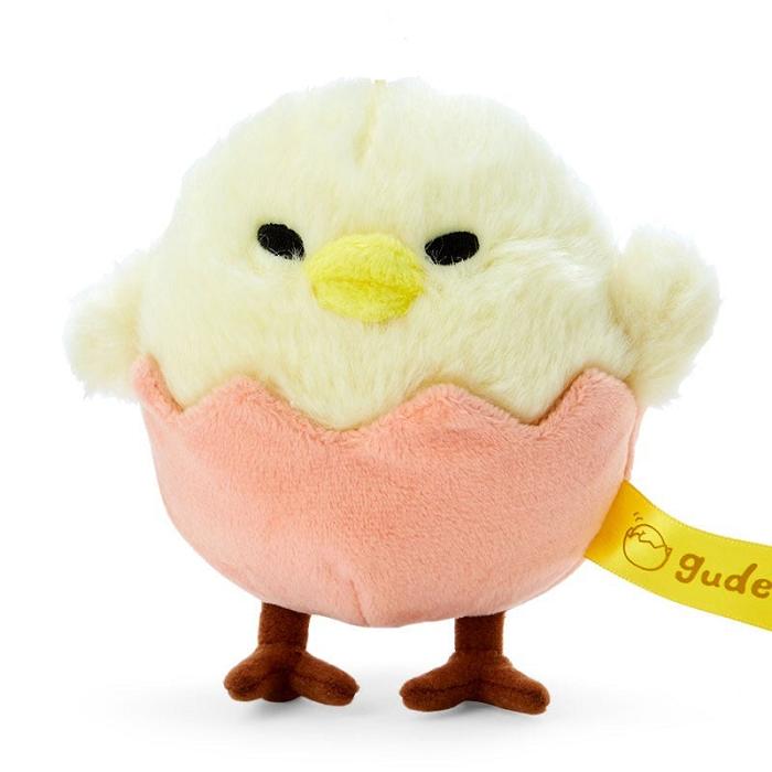 Hello Kitty Shakipiyo Plush Mascot Keychain (Gudetama Land Series) Žluté Růžové | CZ_HK24871